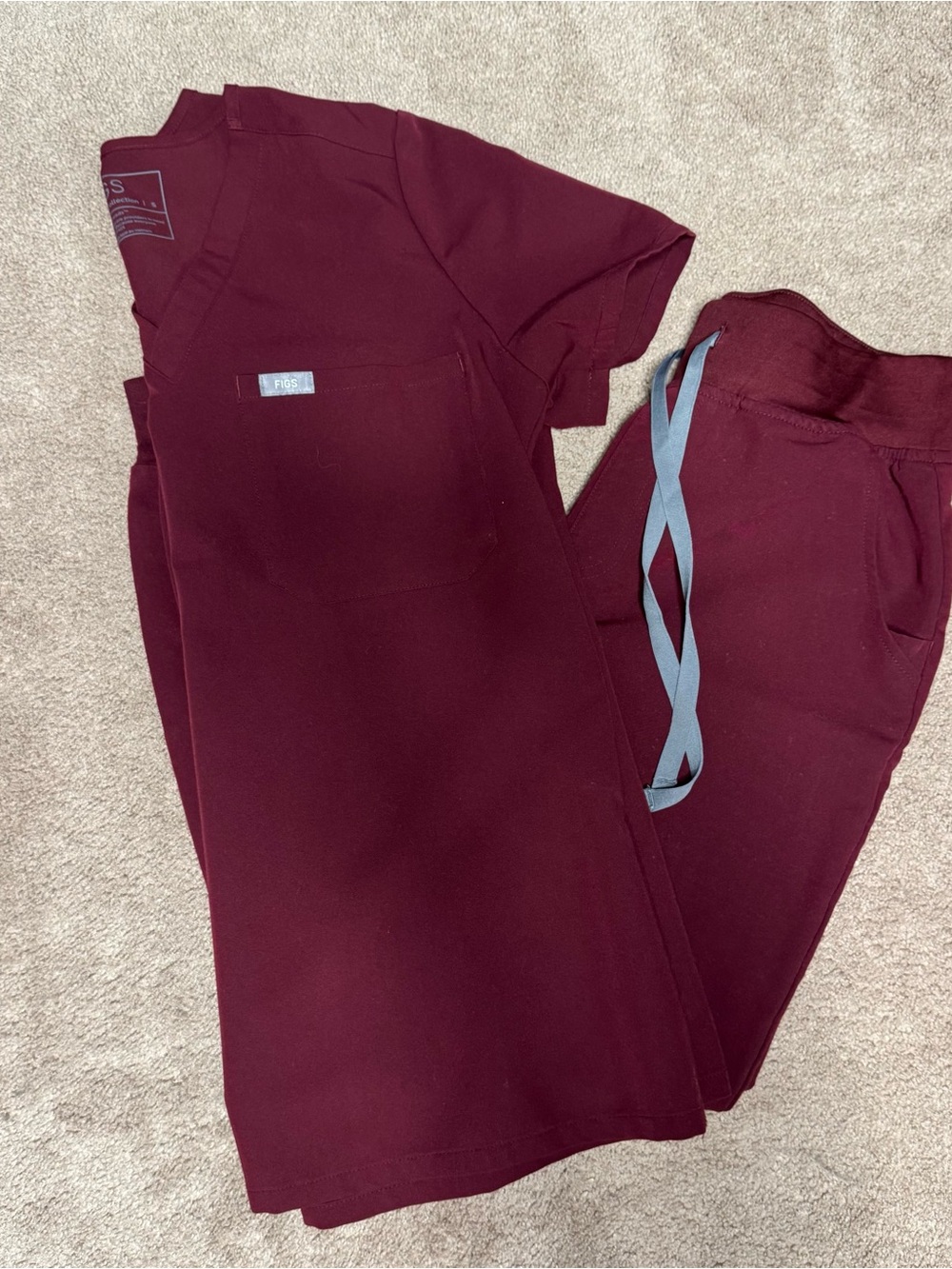 FIGS burgundy bundle
